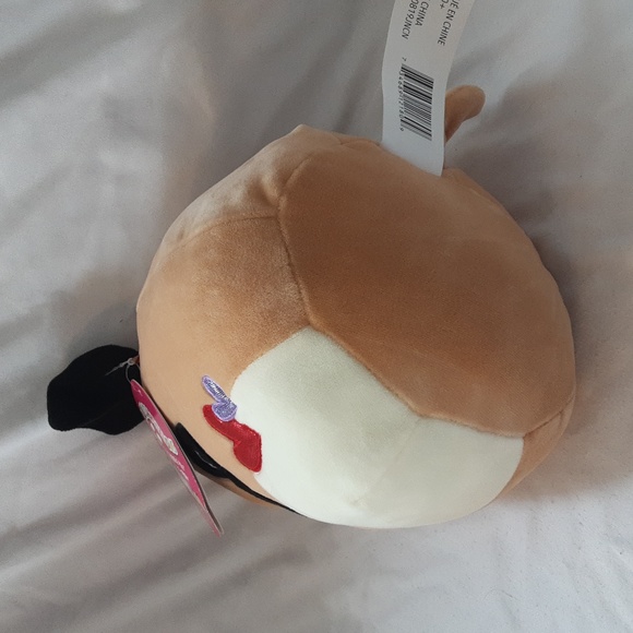 8" Squishmallows - Pam the Pug, 2020 Valentine version, NWT - Picture 3 of 5